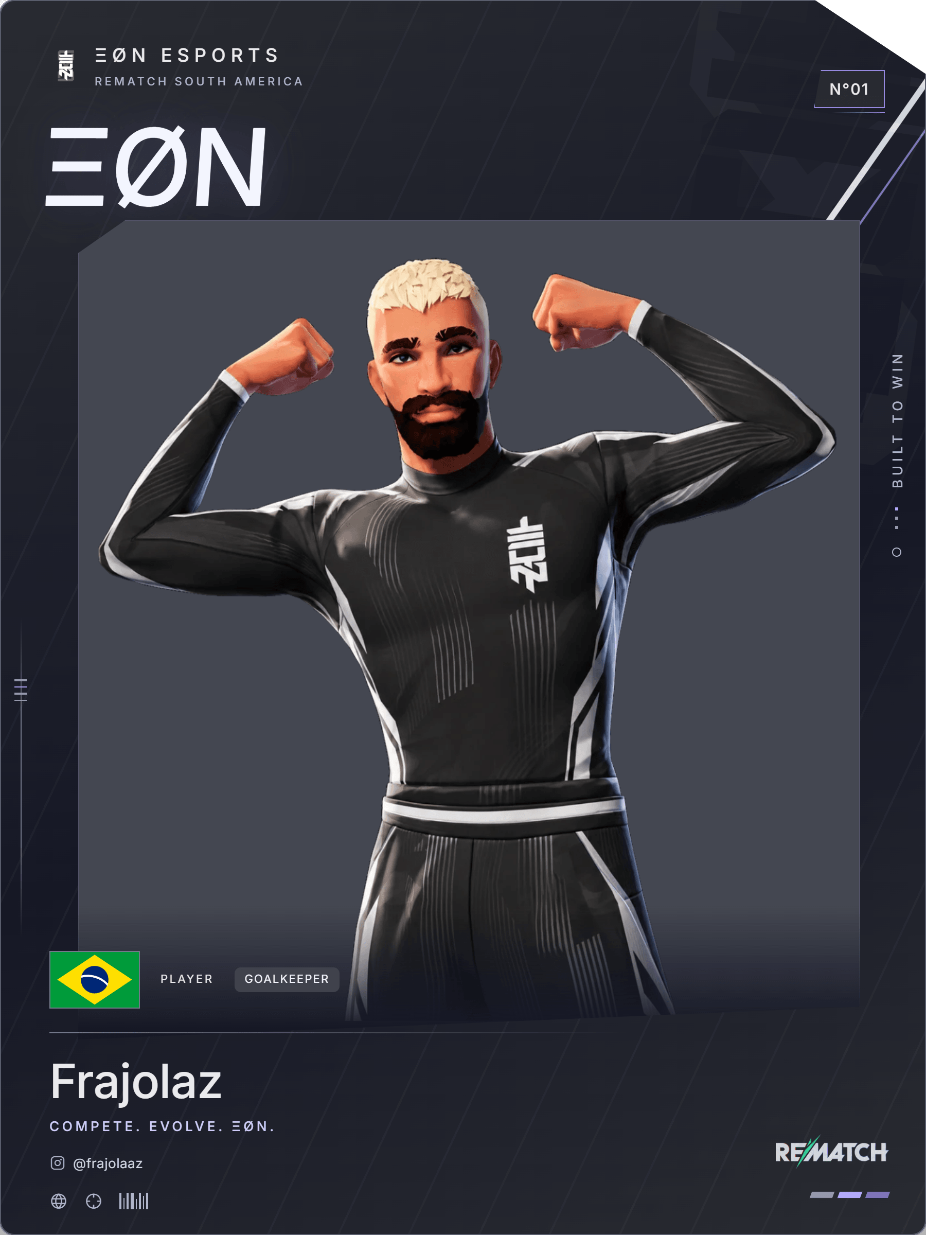 Frajolaz Player Card