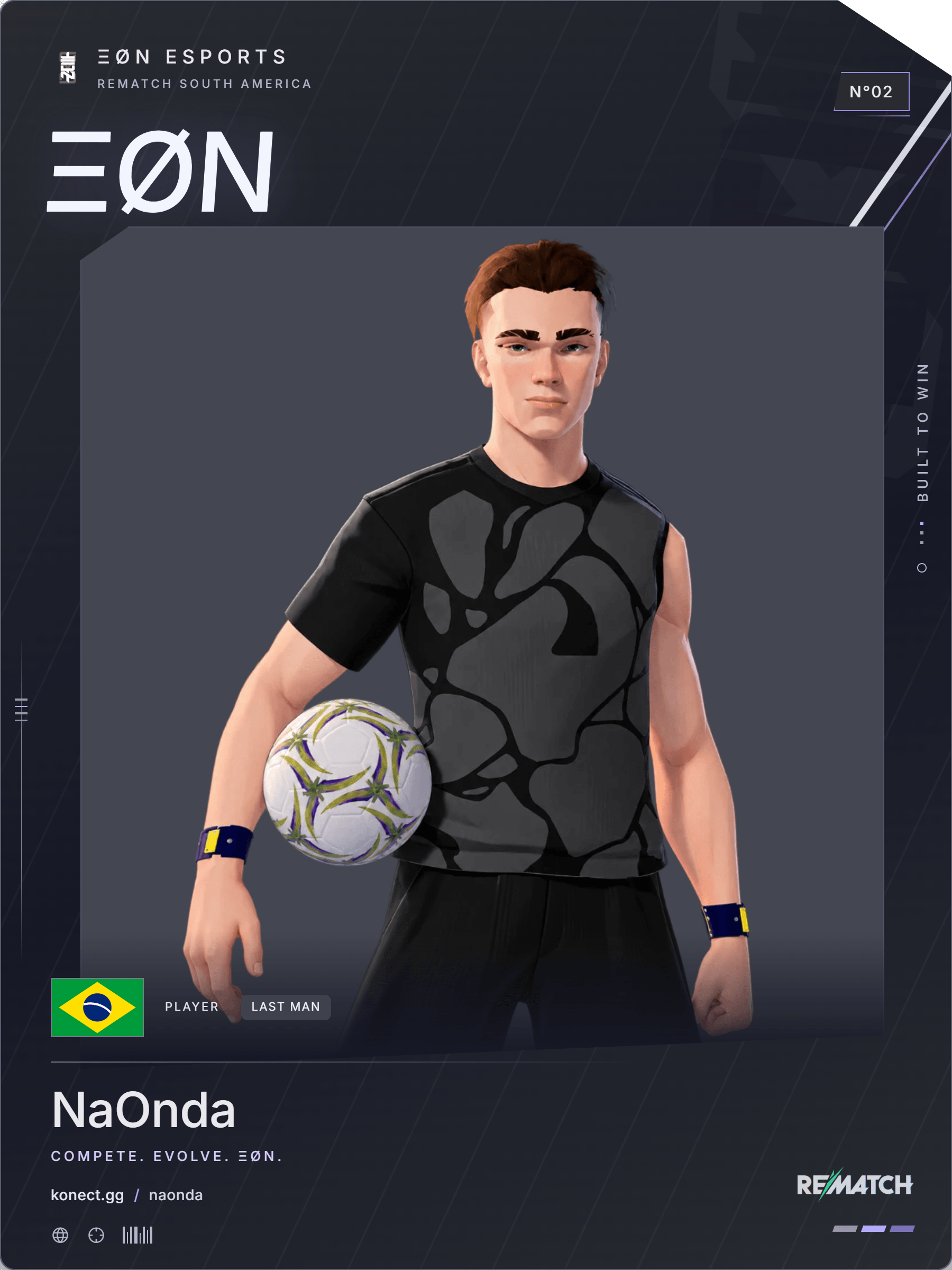 NaOnda Player Card