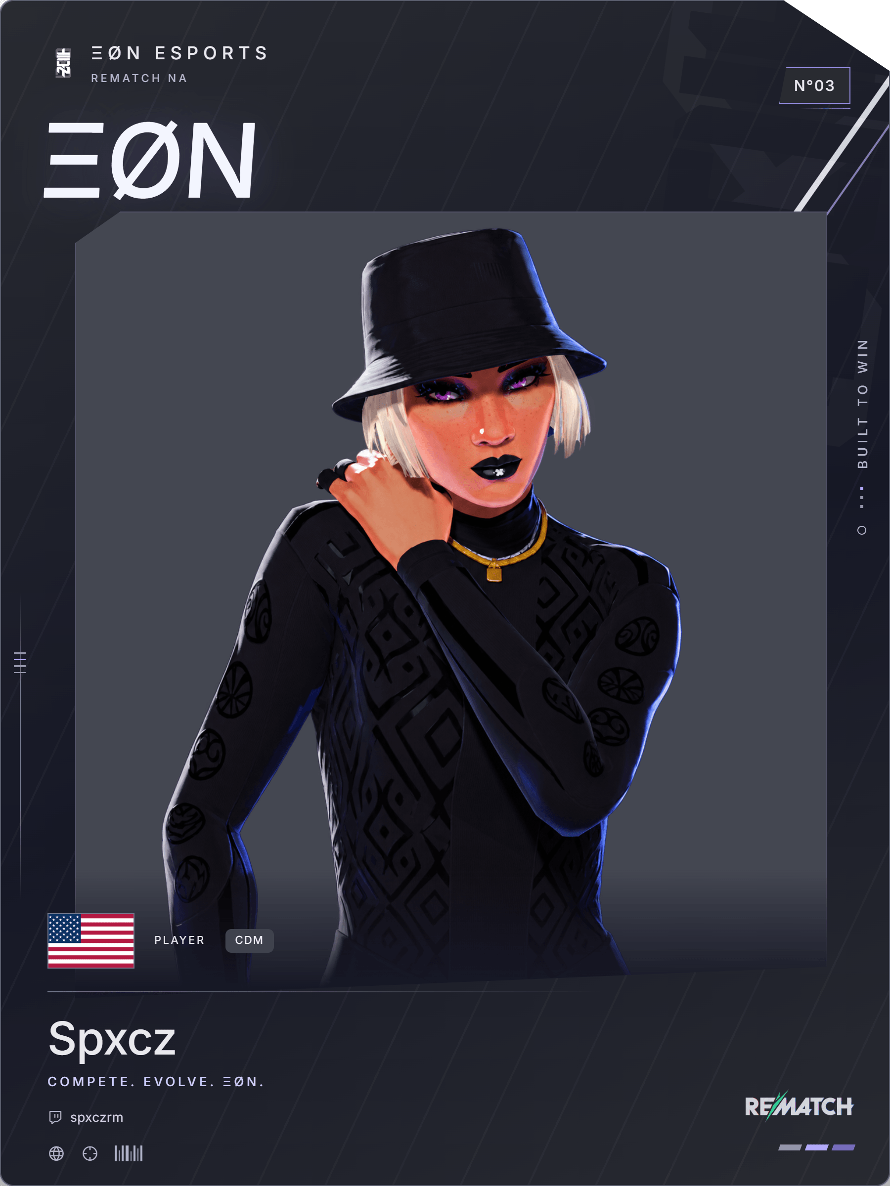 Spxcz Player Card